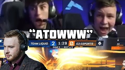 ATOWWW! Liquid REVERSE SWEEP G2 as casters ERUPT 🤯| RLCS Spring Major