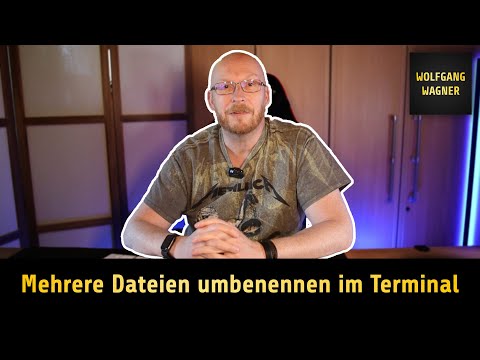 Mehrere Dateien umbenennen im Terminal (Shell)