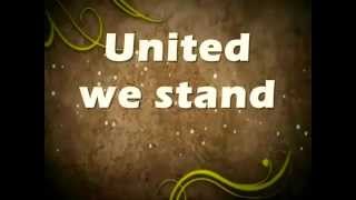 Video thumbnail of "United We Stand by Maria Aragon  (Lyrics)"