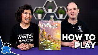 Footprints 👣 - How to Play Board Game. Complete, Concise and Clear.