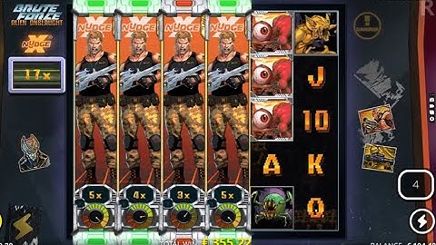 No Limits Brute Force Alien Onslaught 3 scatter EPICWIN 10850x!!!!