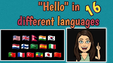 How To Say Hello in 16 Different Languages|Greetings Around The World|Greeting In Different Language