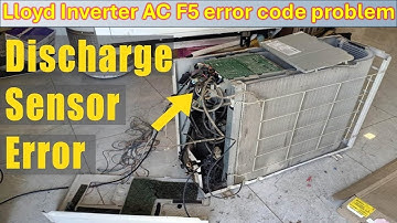 Lloyd Inverter AC F5 error code problem ko kaise solve Karen !