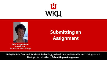 Submitting an Assignment