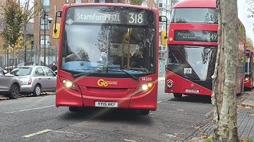 First Day: Go Ahead London ADL Enviro 200 SE255 YY15 HKF Route 318