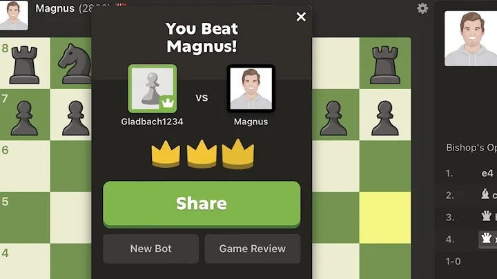 How you can beat every Bot on Chess.com with 3 crowns (no help)
