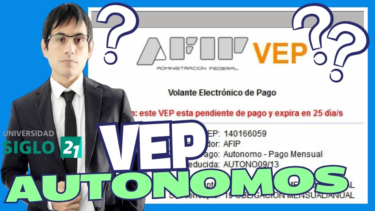VEP autónomos | como generar vep