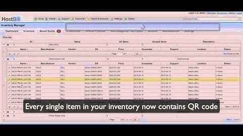 HostBill   Inventory Manager v2  QR Codes