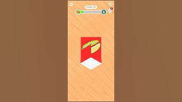 paper fold game level 94 #shorts