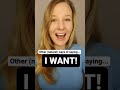 6 English Phrases to use Instead of Always saying I WANT! #shorts