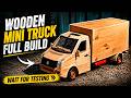 Wooden Mini Truck Full Build 🚚🔥 | DIY Mini Truck Making