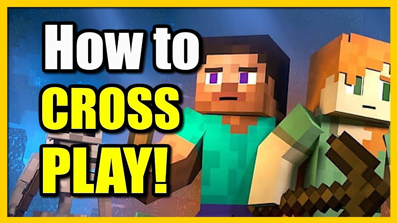 How to Play Minecraft Cross Platform on Xbox, PS5, Switch or PC (Fast  Tutorial) - YouTube