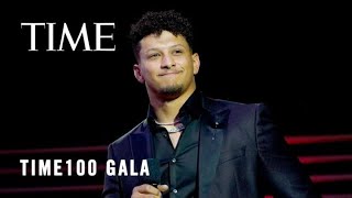 Patrick Mahomes Highlights Women's Sports During 2024 TIME100 Gala Toast