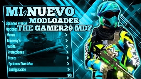 MOD MENU/MODLOADER/THE GAMER29 MDZ V1.0/PARA/HEN/CFW/BLUS/BLES/GTA V PS3