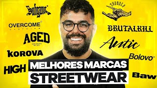 29 MARCAS de ROUPA MASCULINA de STREETWEAR | Moda Masculina 2024