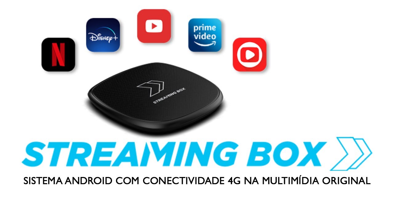 Streaming Box Automotivo Faaftech Espelhamento Via Carplay