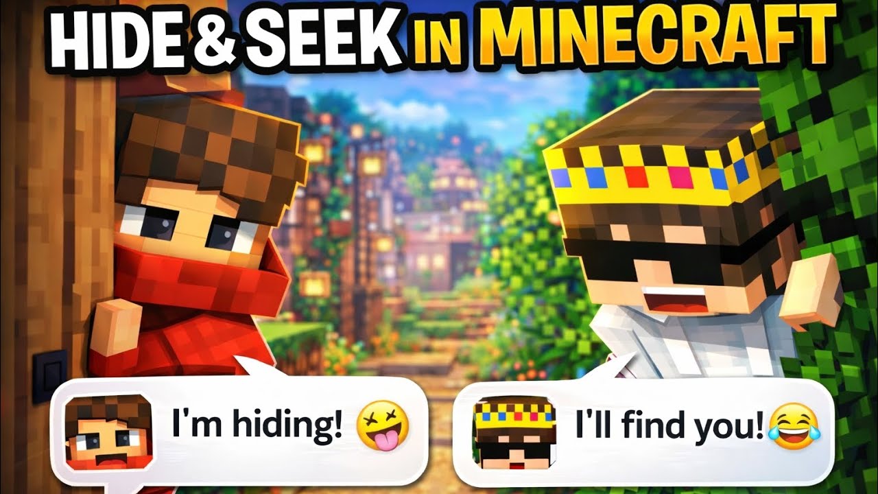 Minecraft Hide & Seek Challenge 😂 | Funny Moments - YouTube