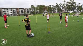 FULL Group Training at Joner 1on1 | 4 players | Technical Training Drills | Soccer | Football screenshot 5
