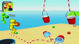 Jump Dunk 3D All Levels Gameplay Android,IOS (Level 13-15) screenshot 5