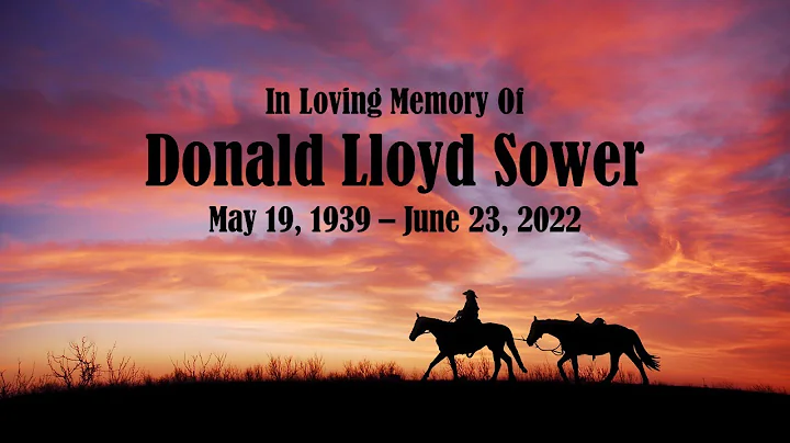 Donald Lloyd Sower Graveside Service