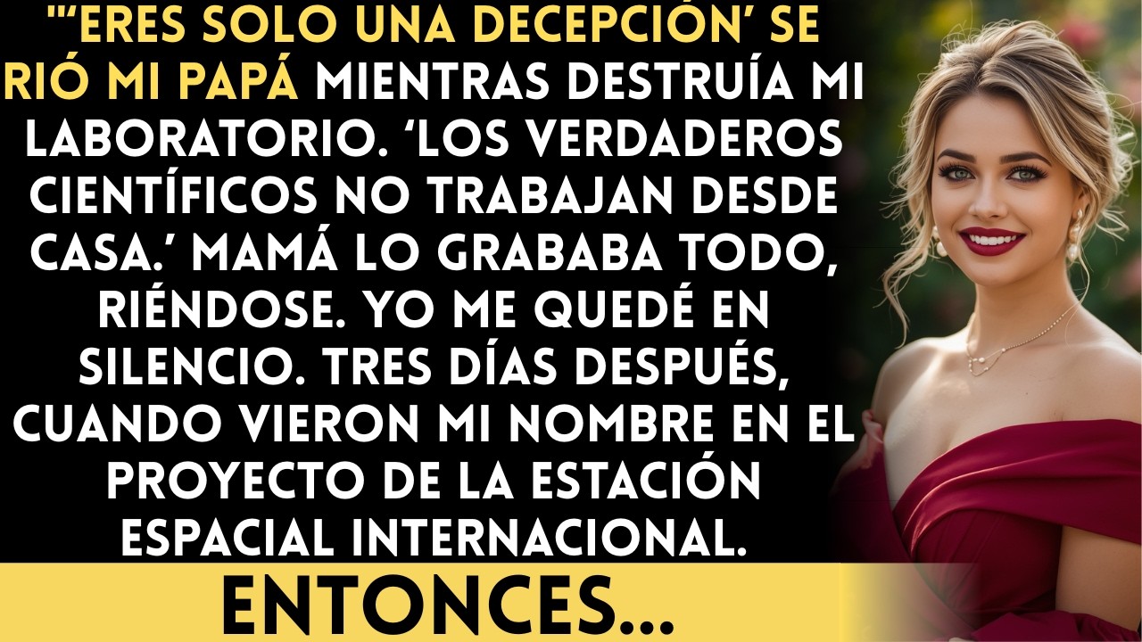 Mis Padres Aplastaron Mi Espíritu y Se Burlaron… Tres Días Después Vieron Lo Que No Pudieron...