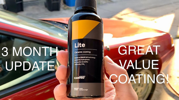 Adam's Ceramic Spray Coating - First Impressions & Hydrophobics 