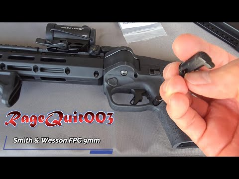 Smith & Wesson FPC 9mm - Extended Mag Release