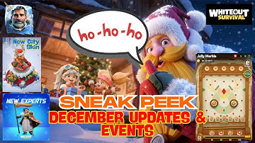 December Sneak Peek: New Expert, New Update and Christmas Event