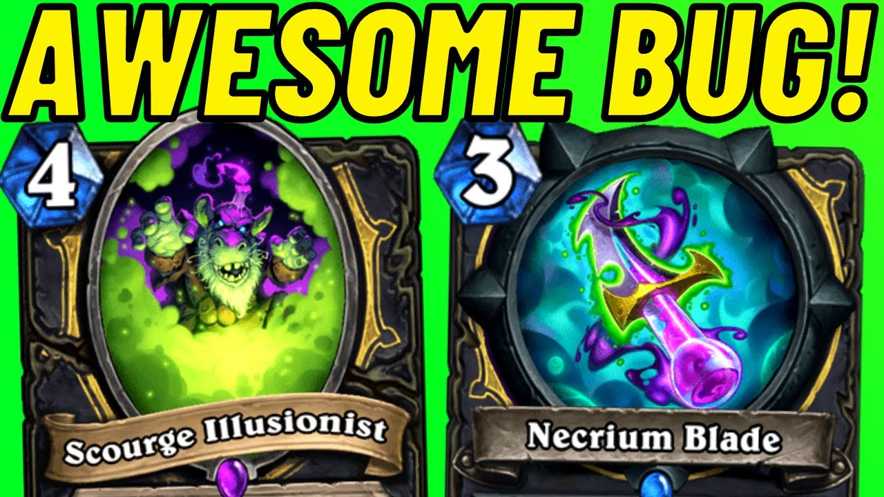 Literally CHEATING!!! Scourge Illusionist is BUGGED!