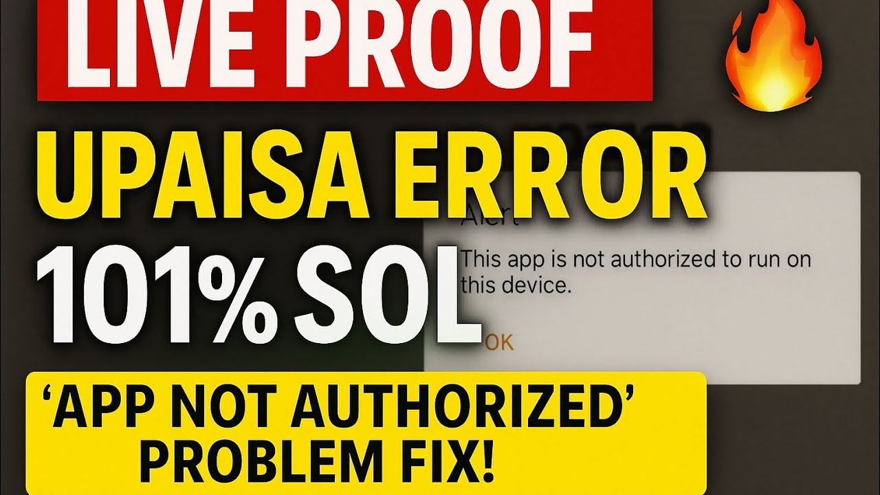 Alert | app not authorized problem fix 
