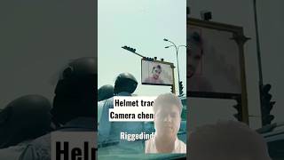 हेलमेट पहना डर से😃 #cctvcamerachennai #travel #helmetcamera #trafficcamera #shorts #
