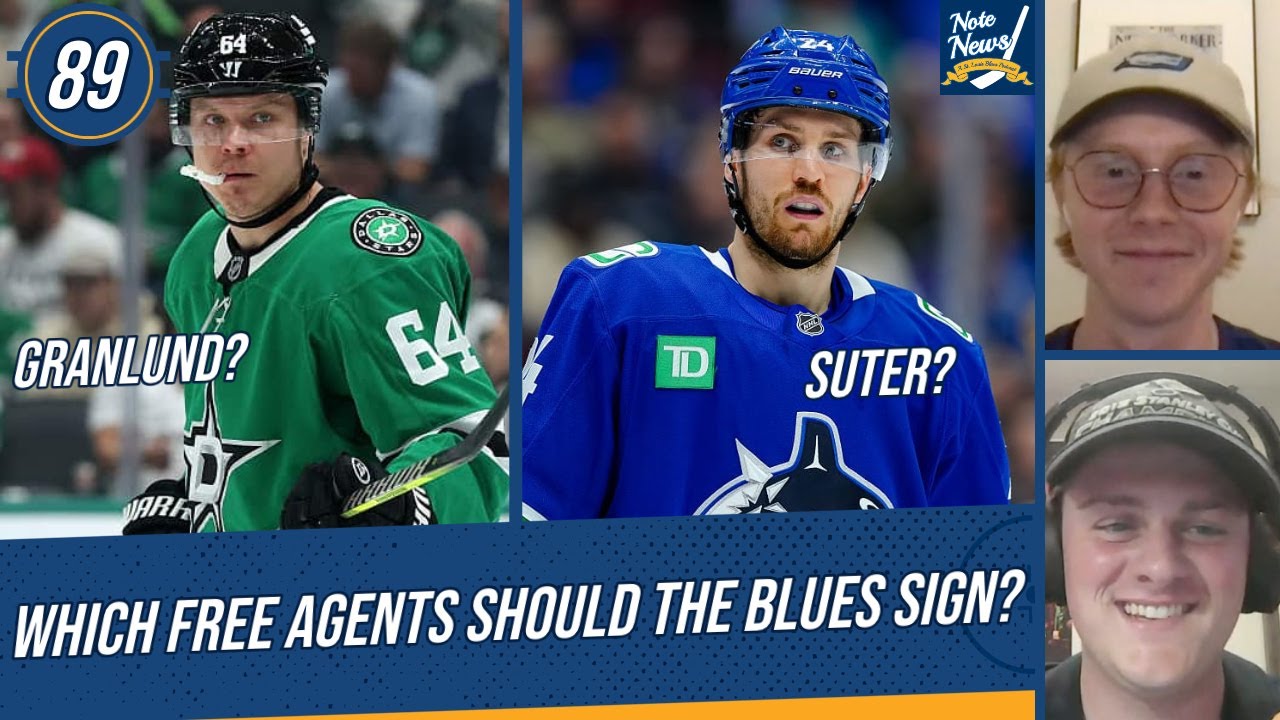 NHL Free Agency Preview - Will the Blues sign a big player? | 89 - YouTube