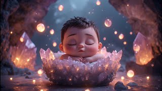 Crystal Cave Lullaby | Gentle Echo Sleep Music for Peaceful Baby Nights