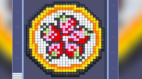 Pixel flow level 177 Walkthrough Solution 