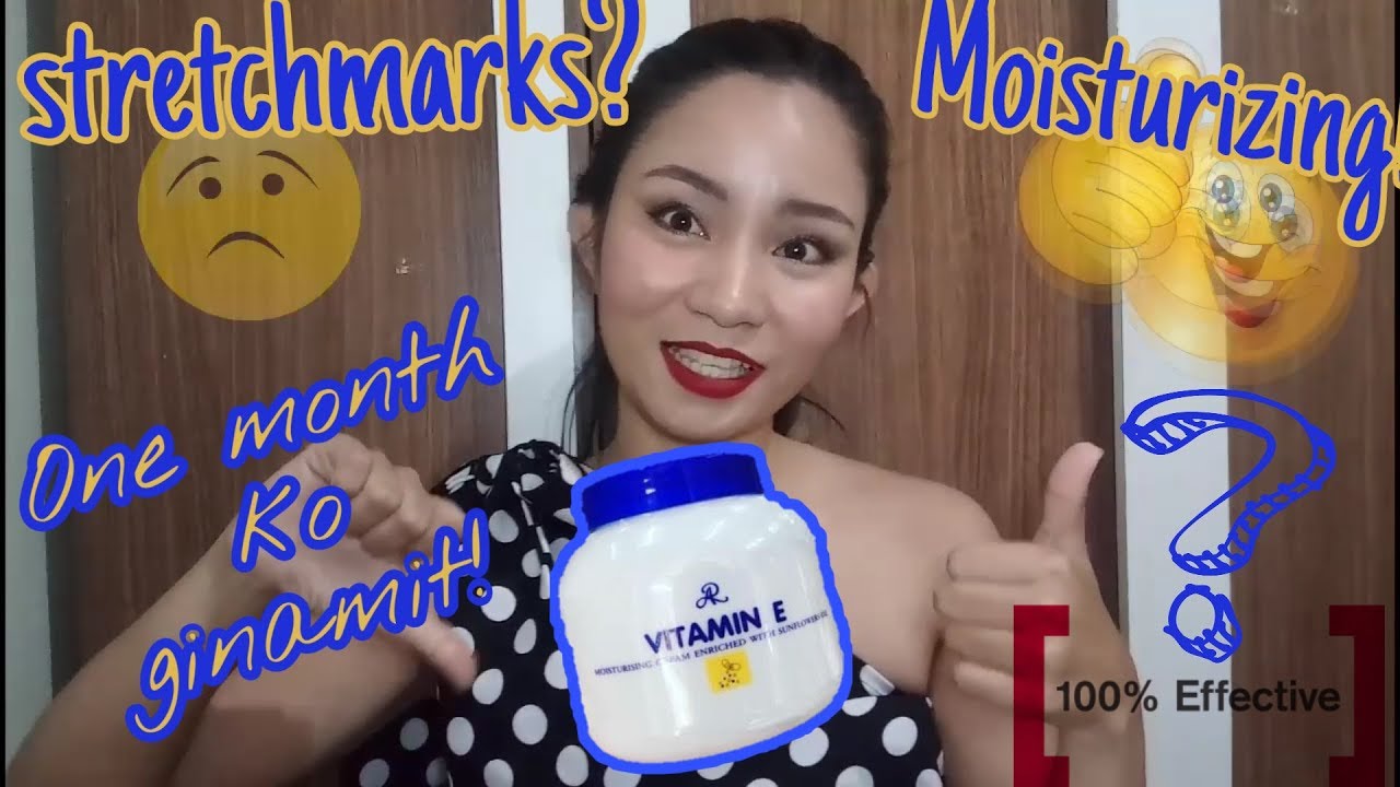 AR VITAMIN E MOISTURIZING CREAM HONEST REVIEW for stretchmarks claim