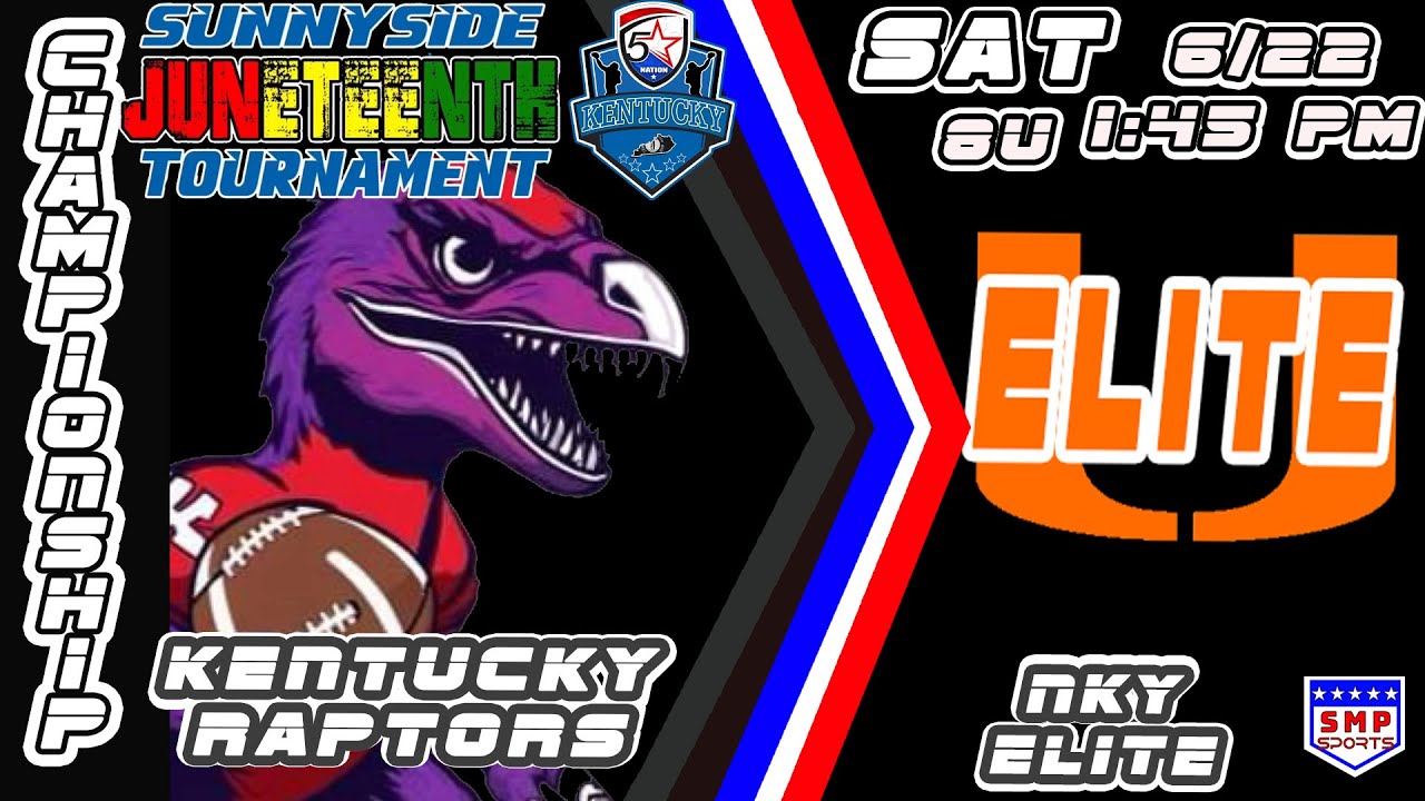 Ky Raptors Kentucky Raptors vs NKY Elite 8U Championship Game - YouTube