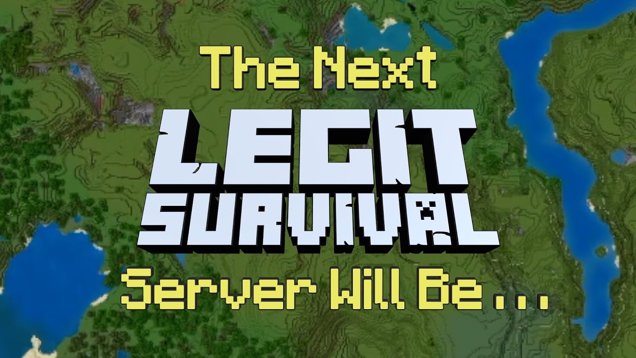 Legit Survival server teaser | Enroll by June 21 | Legit Survival Minecraft Maps
