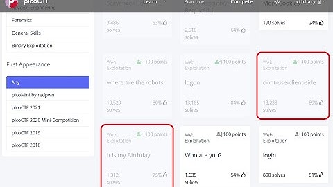 Tutorial PicoCTF 2021 (33): Kategori Web Exploitation: dont-use-client-side, It is my Birthday