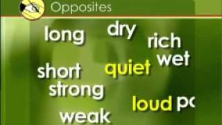 Read Write Now 4 Programme 9 Learning Point 3 - Opposites