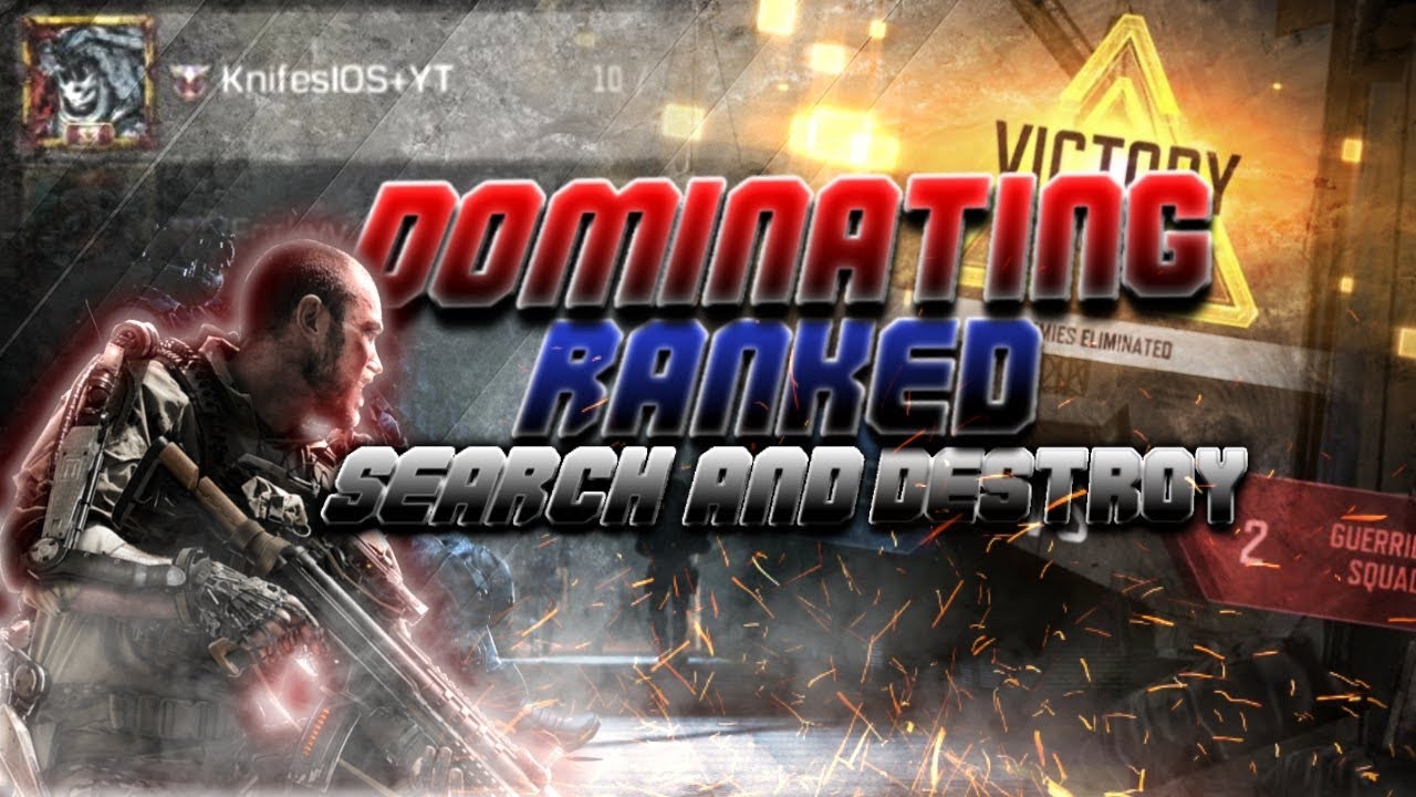 Dominating Legendary Ranked S&D With Knives Only (Handcam) Call of