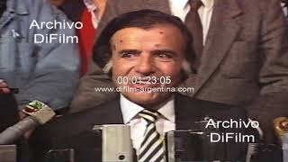 Carlos Menem sobre derrota del seleccionado argentino en Italia 1990