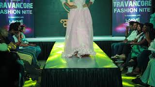 Beautiful Pink Gown Fashion Show Slow Motion Video