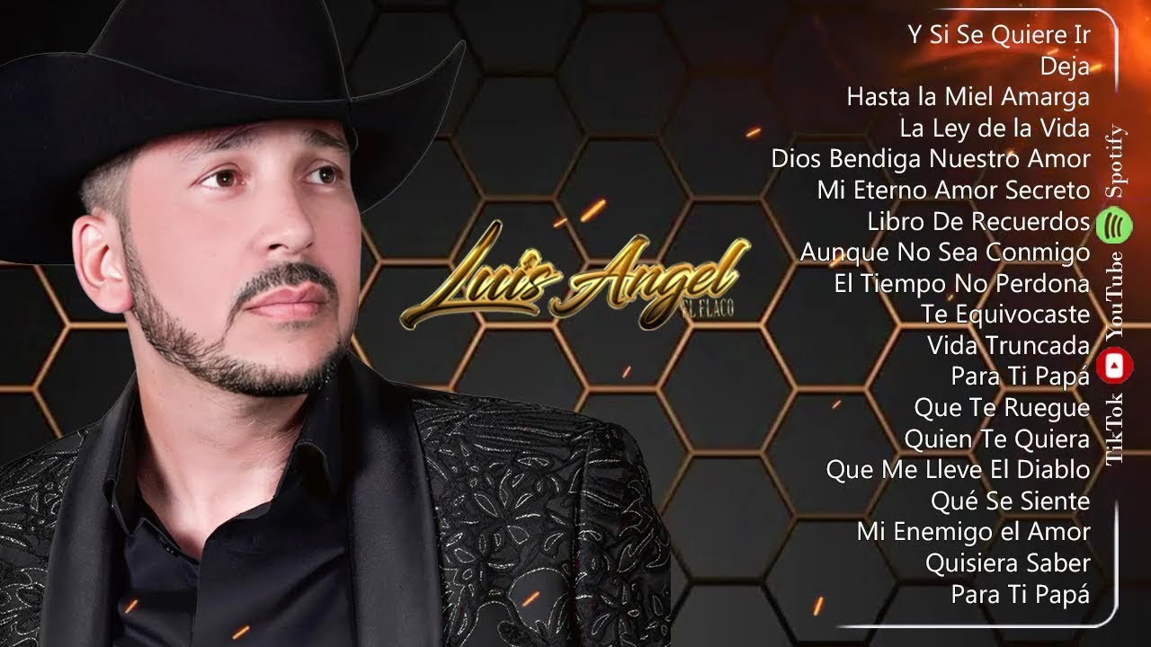 LUIS ANGEL EL FLACO 2025: Emotional Love Tracks 🌹 (Ballads Compilation)