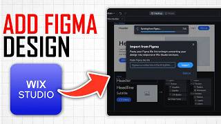 How to Add Figma Design to Wix Studio (Full Guide)
