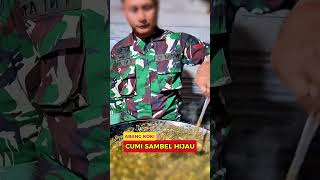 Gak Cuma Jaga NKRI, Abang TNI Ini Juga Jago Masak!  #fyp #papua #tni #masakanrumahan #shortsviral