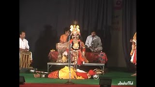 Yakshagana| Chittani as Kaurava|Gadha Yuddha| Kapata Nataka Ranga| Bhagwat Keshav Kolgi|