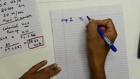 Estimation of Main Dimension - Part 2 |Peripheral Speed|