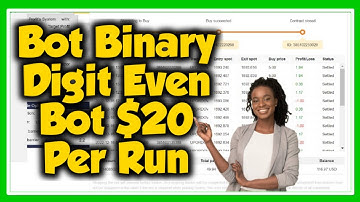 🤖Bot Binary Digit Even 🤑 Free Download🤑 Make $20 every Run