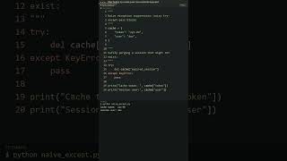 Never Write try-except-pass in Python Again #python #codingtips #webdev