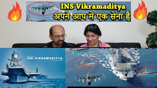 INS Vikramaditya - Lonewolf of the Indo-Pacific - (Motivational Video) | REACTION !! 
